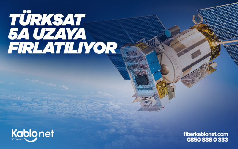 Türksat 5A Uzaya Fırlatılıyor
