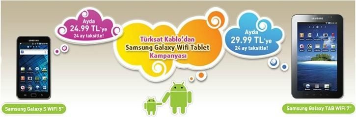 Uydunet Samsung Galaxy Wifi Tablet